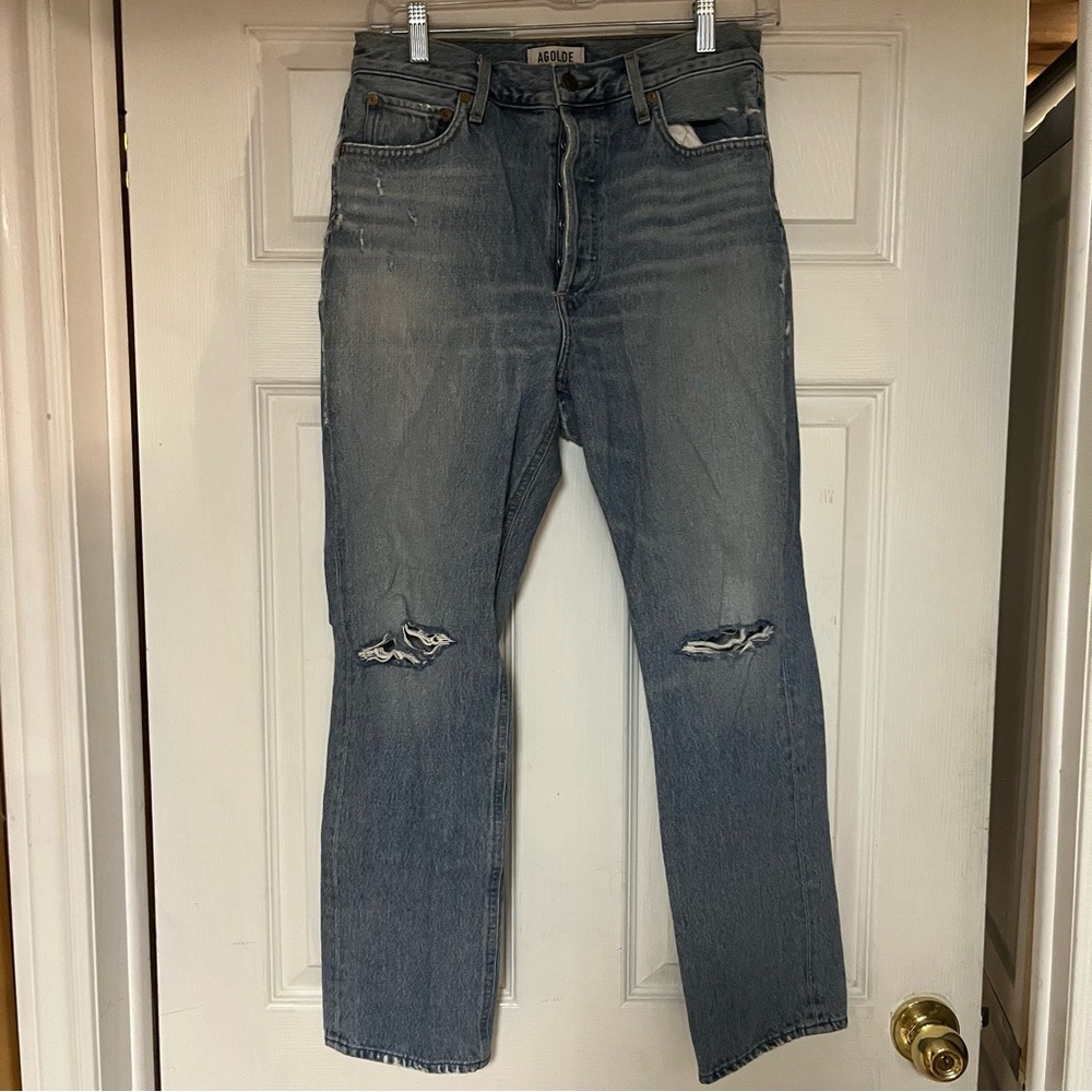 Agolde Light Blue Jeans